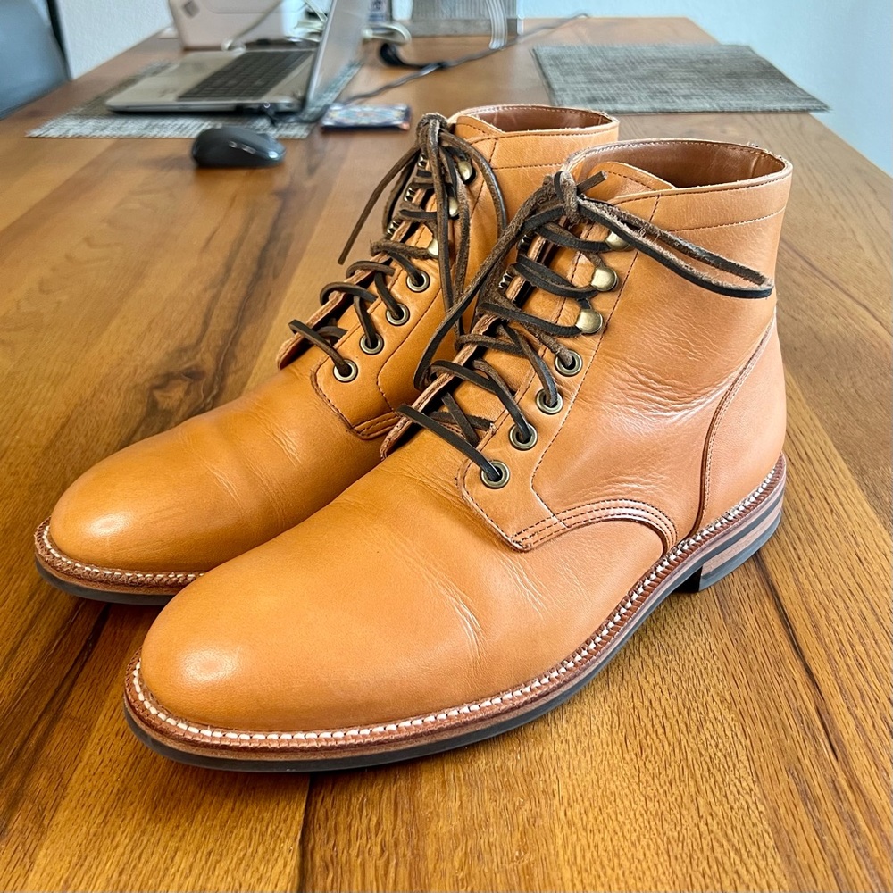 Grant Stone Diesel Boots in Tan Essex - 11D